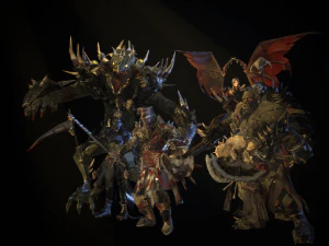 packing fantastic creatures 3D Model