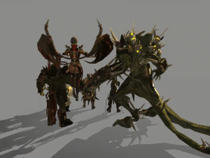 packing fantastic creatures 3D Model