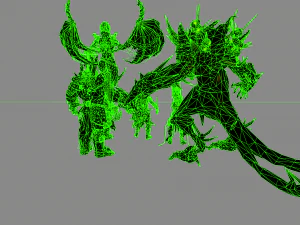 packing fantastic creatures 3D Model