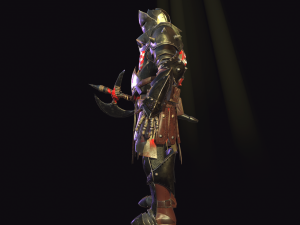 heavy knight Modello 3D