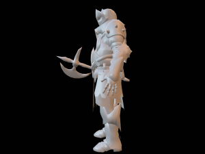 heavy knight Modello 3D