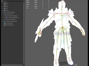 heavy knight 3D Model
