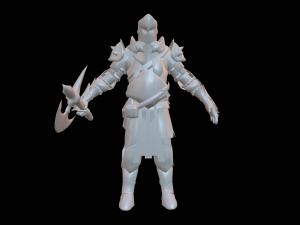 heavy knight Modello 3D