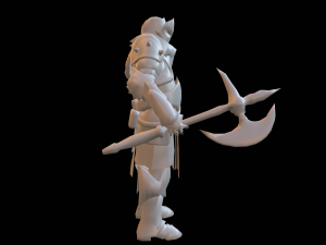 heavy knight Modello 3D