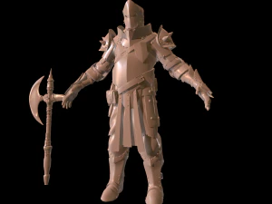 zware ridder 3D Model