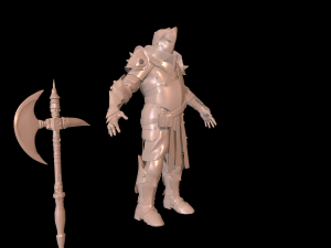 heavy knight Modello 3D