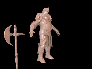 heavy knight 3D Model