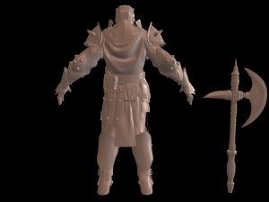 heavy knight Modello 3D
