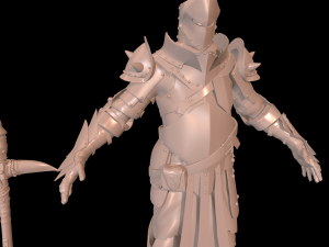 heavy knight Modello 3D