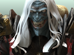 old vampire Model 3D