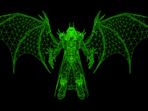 vecchio vampiro Modello 3D