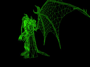 vecchio vampiro Modello 3D