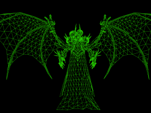 old vampire Model 3D