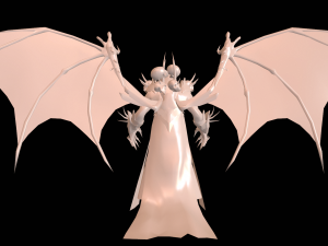 old vampire Model 3D