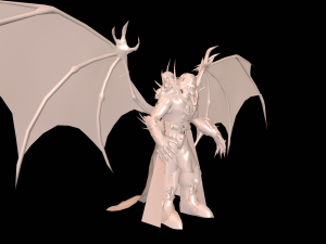 old vampire Model 3D