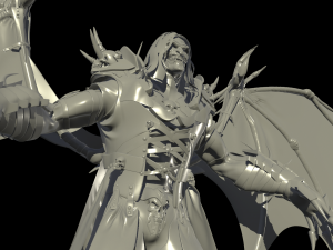 old vampire high poly 3Dモデル