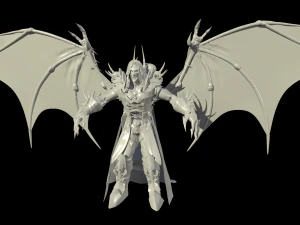 old vampire high poly 3D Model