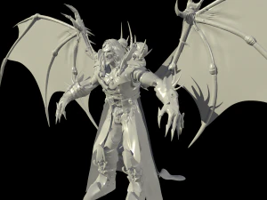 old vampire high poly 3D Model