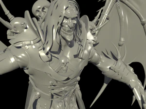 old vampire high poly 3D Model