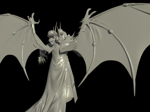 old vampire high poly 3D Model