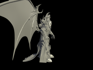 old vampire high poly 3Dモデル