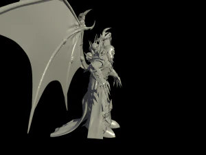 old vampire high poly 3D Model