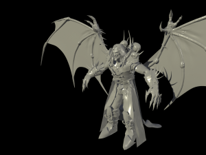 old vampire high poly 3Dモデル