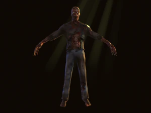 zombie Modello 3D
