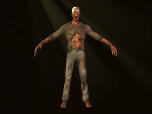 zombie Modello 3D