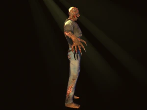 zombie Modello 3D