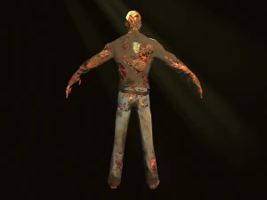 zombie Modello 3D