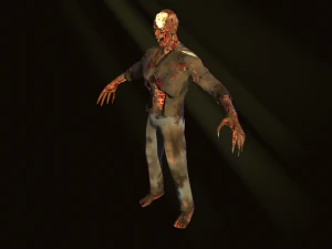 zombie Modello 3D