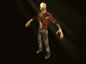 zombie Modello 3D