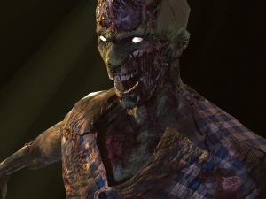 zombie Modello 3D