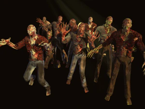 zombie Modello 3D