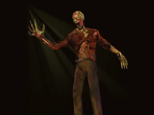 zombie Modello 3D