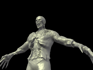 zombie high poly 3D Model