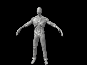 zombie high poly 3D 模型