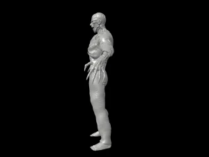 zombie high poly 3D Model