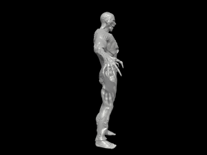 zombie high poly 3D 模型