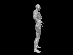 zombie high poly 3D Model