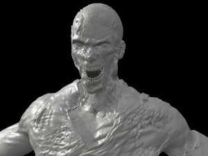 zombie high poly 3D 模型