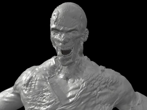zombie high poly 3D Model