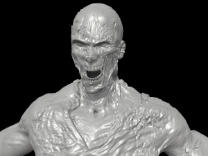 zombie high poly 3D 模型