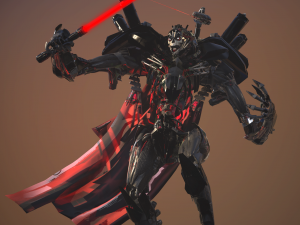 dart necron 3D Model
