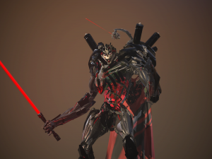 dart necron 3D Model