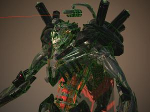 dart necron 3D Model