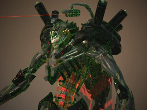 dart necron 3D Model