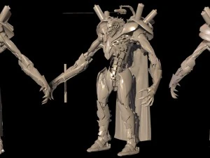 dart necron 3D Model