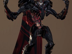 dart necron 3D Model